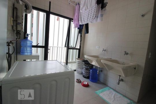 Área de Serviço de apartamento à venda com 4 quartos, 216m² em Santana, São Paulo