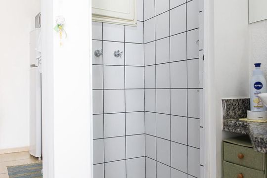 Banheiro de kitnet/studio à venda com 1 quarto, 29m² em Consolação, São Paulo