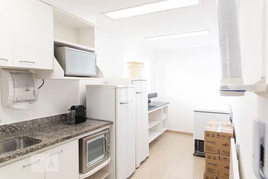 Área Comum - Cozinha de kitnet/studio à venda com 1 quarto, 29m² em Consolação, São Paulo