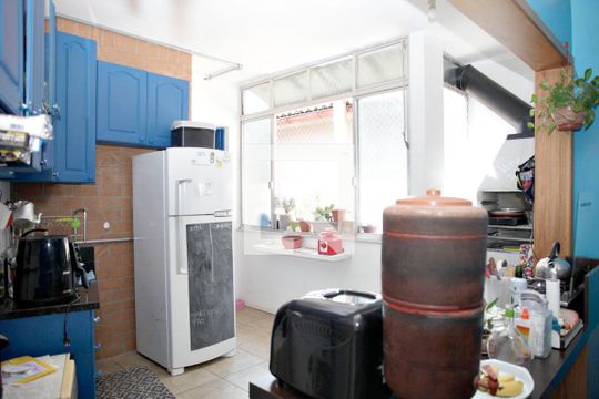 Cozinha de apartamento à venda com 3 quartos, 100m² em Boa Vista, Porto Alegre