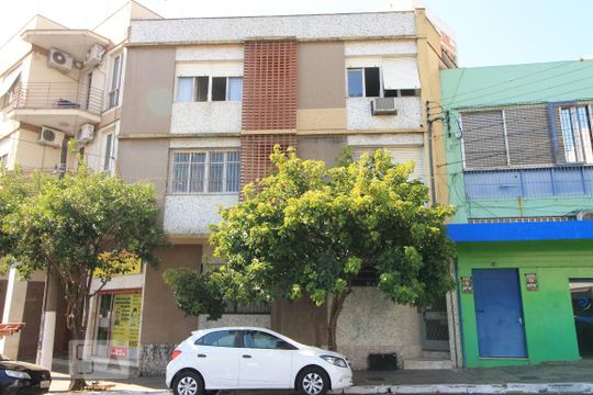 Fachada de apartamento à venda com 1 quarto, 53m² em Floresta, Porto Alegre