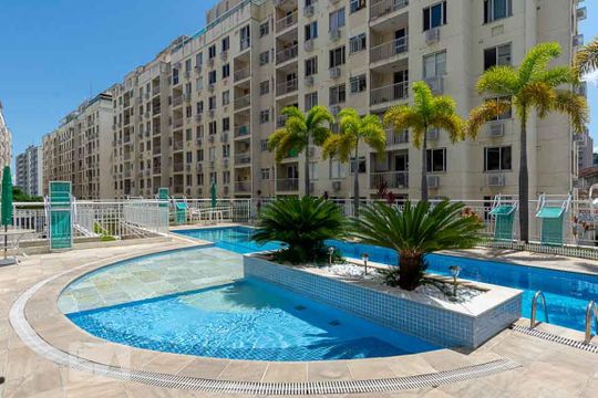 Área comum - Piscina de apartamento à venda com 2 quartos, 56m² em Barreto, Niterói