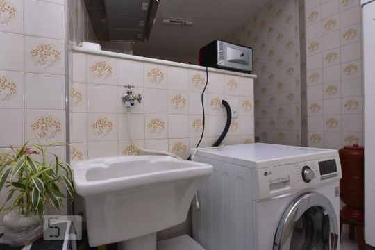 Área de Serviço de apartamento à venda com 2 quartos, 62m² em Jardim Guanabara, Rio de Janeiro