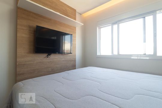 Quarto Suíte de apartamento à venda com 2 quartos, 58m² em Brooklin Paulista, São Paulo