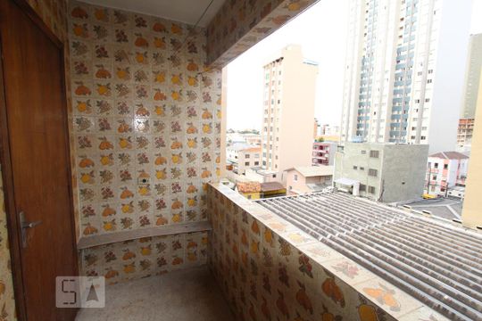 Sacada de apartamento para alugar com 2 quartos, 57m² em Rebouças, Curitiba