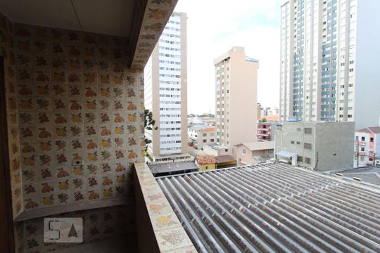 Sacada de apartamento para alugar com 2 quartos, 57m² em Rebouças, Curitiba