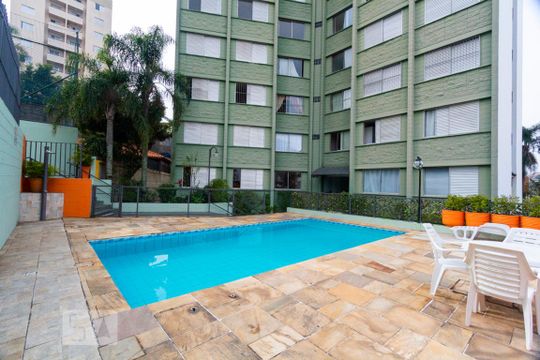 Piscina de apartamento para alugar com 2 quartos, 62m² em Vila Parque Jabaquara, São Paulo