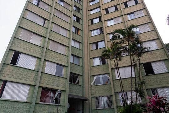 Fachada de apartamento para alugar com 2 quartos, 62m² em Vila Parque Jabaquara, São Paulo