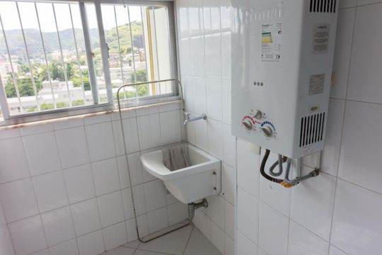 Área de Serviço de apartamento à venda com 2 quartos, 84m² em Pechincha, Rio de Janeiro
