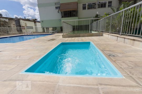 Área comum - Piscina de apartamento à venda com 2 quartos, 84m² em Pechincha, Rio de Janeiro