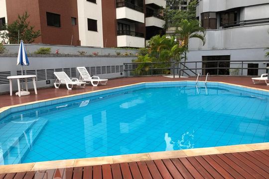 Área comum - Piscina de apartamento para alugar com 1 quarto, 33m² em Vila Suzana, São Paulo