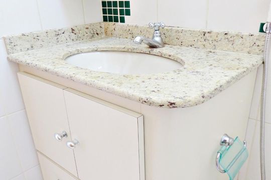 Detalhe do Banheiro da Suite de casa de condomínio à venda com 3 quartos, 125m² em Vila Nova Mazzei, São Paulo