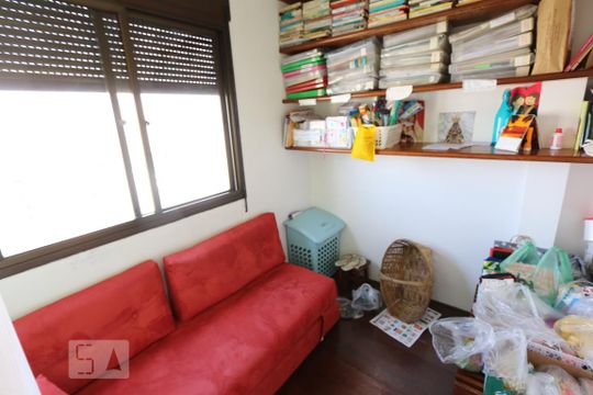 quarto de serviço de apartamento à venda com 4 quartos, 205m² em Vila Suzana, São Paulo