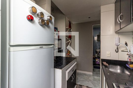 Cozinha de apartamento à venda com 2 quartos, 49m² em Campos Elíseos, São Paulo