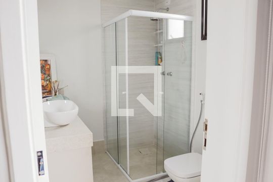 Banheiro da Suíte 1 de apartamento à venda com 3 quartos, 132m² em Água Fria, São Paulo