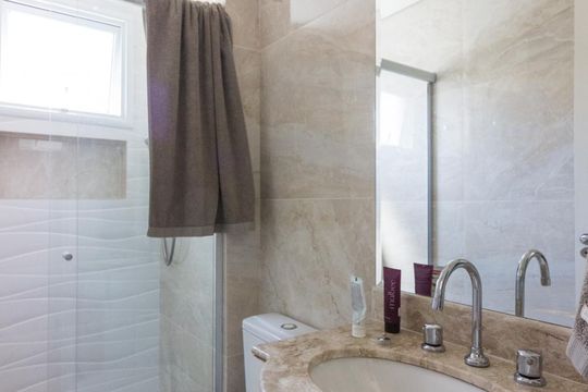 Banheiro Suite 1 de apartamento à venda com 2 quartos, 70m² em Santana, São Paulo