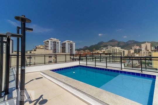 Área comum - Piscina de apartamento à venda com 2 quartos, 60m² em Todos Os Santos, Rio de Janeiro
