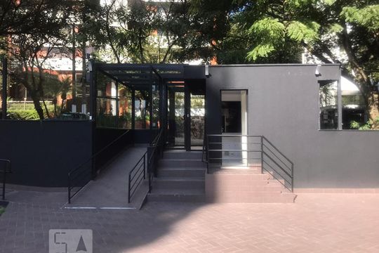 Portaria de apartamento à venda com 1 quarto, 45m² em Vila Andrade, São Paulo