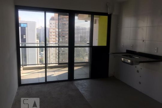 Sala de apartamento à venda com 1 quarto, 45m² em Vila Andrade, São Paulo