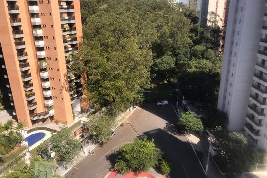 Vista de apartamento à venda com 1 quarto, 45m² em Vila Andrade, São Paulo