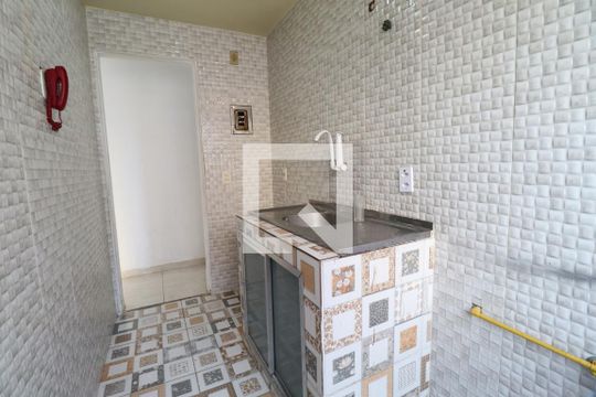 Cozinha de apartamento à venda com 2 quartos, 50m² em Pechincha, Rio de Janeiro