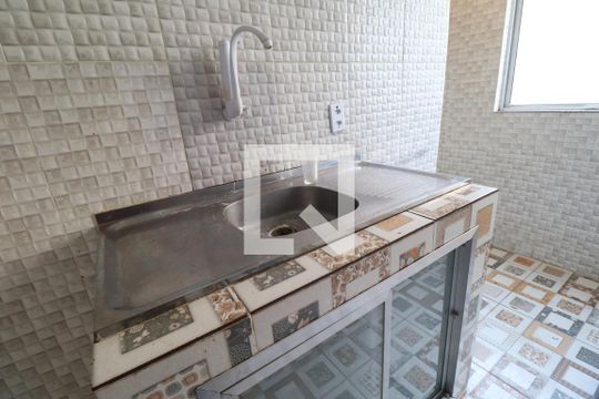 Cozinha de apartamento à venda com 2 quartos, 50m² em Pechincha, Rio de Janeiro