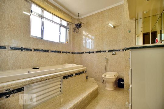 Banheiro da Suíte de apartamento à venda com 3 quartos, 145m² em Campos Elíseos, São Paulo