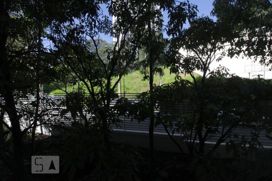 Vista da varanda de apartamento para alugar com 2 quartos, 84m² em Vila Andrade, São Paulo