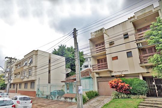 Fachada de apartamento à venda com 1 quarto, 42m² em Petrópolis, Porto Alegre