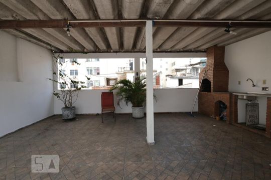 Terraço de casa de condomínio à venda com 3 quartos, 170m² em Maracanã, Rio de Janeiro