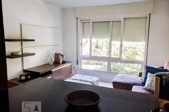 Sala de apartamento para alugar com 3 quartos, 70m² em Bom Fim, Porto Alegre