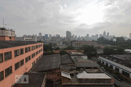 Vista da Sala de apartamento à venda com 2 quartos, 52m² em Brás, São Paulo