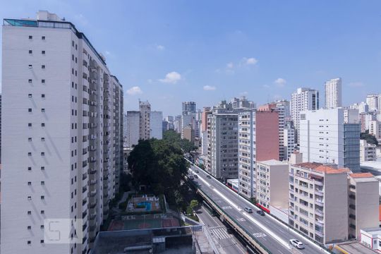 Vista Varanda de apartamento para alugar com 1 quarto, 33m² em Barra Funda, São Paulo