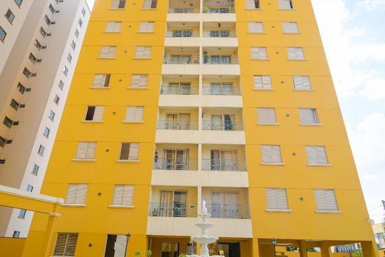 Fachada de apartamento para alugar com 3 quartos, 73m² em Jardim Brasil, Campinas