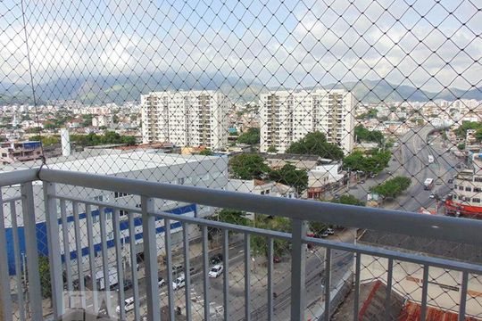 Varanda de apartamento à venda com 2 quartos, 48m² em Del Castilho, Rio de Janeiro