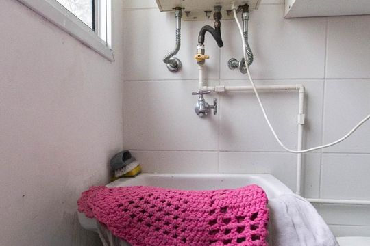 Área de Serviço de apartamento para alugar com 2 quartos, 44m² em Jardim Íris, São Paulo