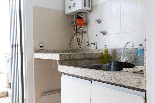 Cozinha de casa à venda com 3 quartos, 140m² em Jardim Itu Sabará, Porto Alegre