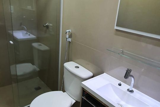Banheiro de apartamento à venda com 2 quartos, 60m² em Pechincha, Rio de Janeiro