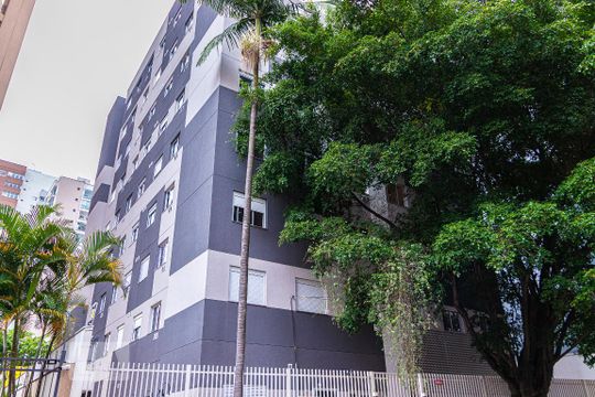 Fachada de apartamento à venda com 1 quarto, 45m² em Consolação, São Paulo