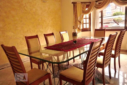 Sala de Jantar de casa para alugar com 4 quartos, 550m² em Jardim Maia, Guarulhos