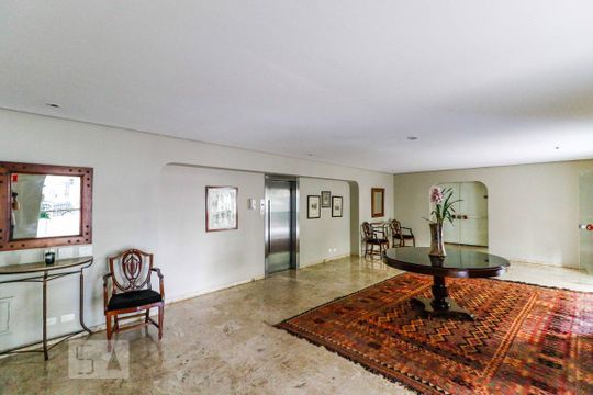 Hall de apartamento para alugar com 4 quartos, 170m² em Brooklin Paulista, São Paulo