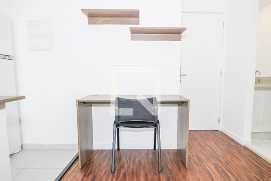 Sala/Cozinha de apartamento à venda com 1 quarto, 34m² em Perdizes, São Paulo