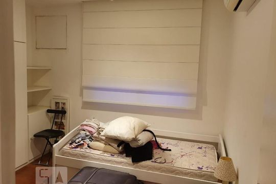 Quarto Suíte 1 de apartamento à venda com 2 quartos, 80m² em Botafogo, Rio de Janeiro