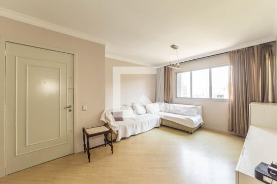 Sala de apartamento à venda com 3 quartos, 110m² em Cidade Monções, São Paulo