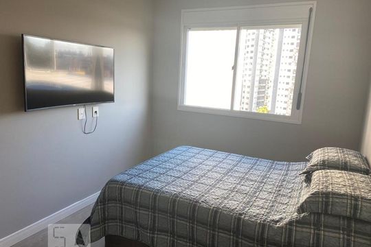 Quarto Suíte 1 de apartamento para alugar com 2 quartos, 60m² em Continental, Osasco