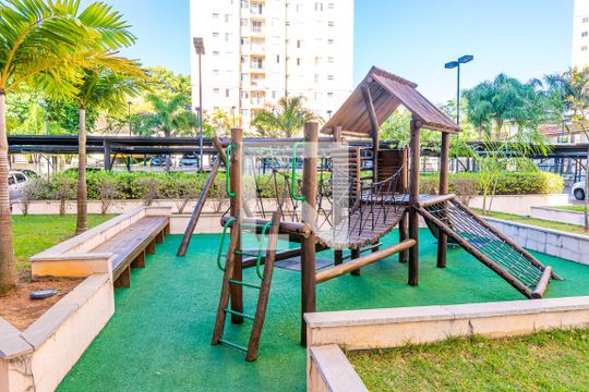 Área comum - Playground de apartamento para alugar com 2 quartos, 49m² em Vila Satúrnia, Campinas