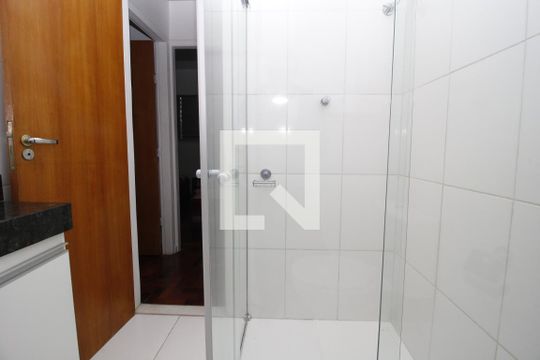 Banheiro Social de apartamento para alugar com 3 quartos, 85m² em São Lucas, Belo Horizonte