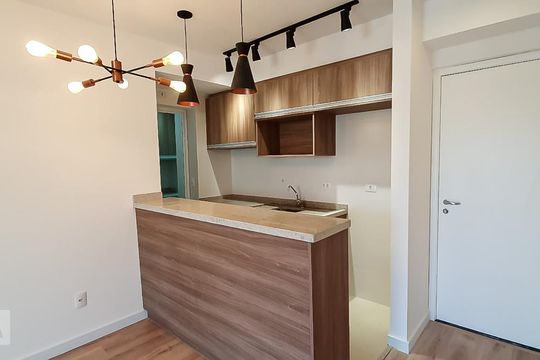 Cozinha de apartamento à venda com 1 quarto, 40m² em Vila Buarque, São Paulo