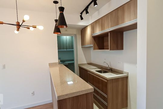Cozinha de apartamento à venda com 1 quarto, 40m² em Vila Buarque, São Paulo