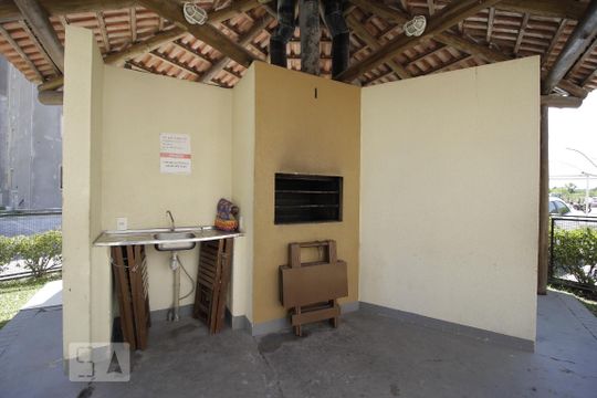 Área comum - Churrasqueira de apartamento à venda com 2 quartos, 43m² em Mato Grande, Canoas